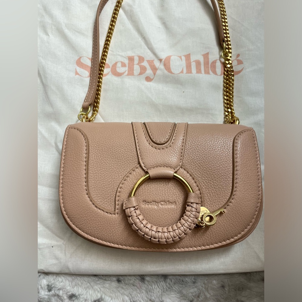 SEE BY CHLOE HANA  Evening bag in Powder Pink MSRP $ 525 limited edition